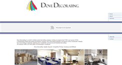 Desktop Screenshot of dovedecorating.com